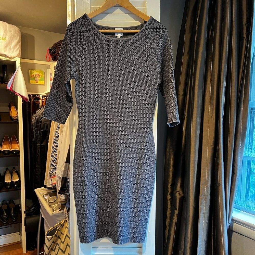 Anthropologie Body Con Knit Dress
